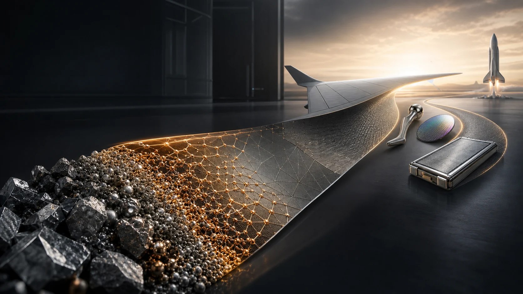 Advanced materials enabling aerospace, semiconductor, and energy applications