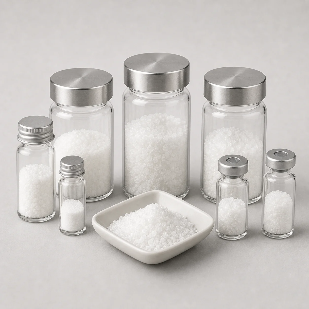 CVD precursor chlorides in clean containers